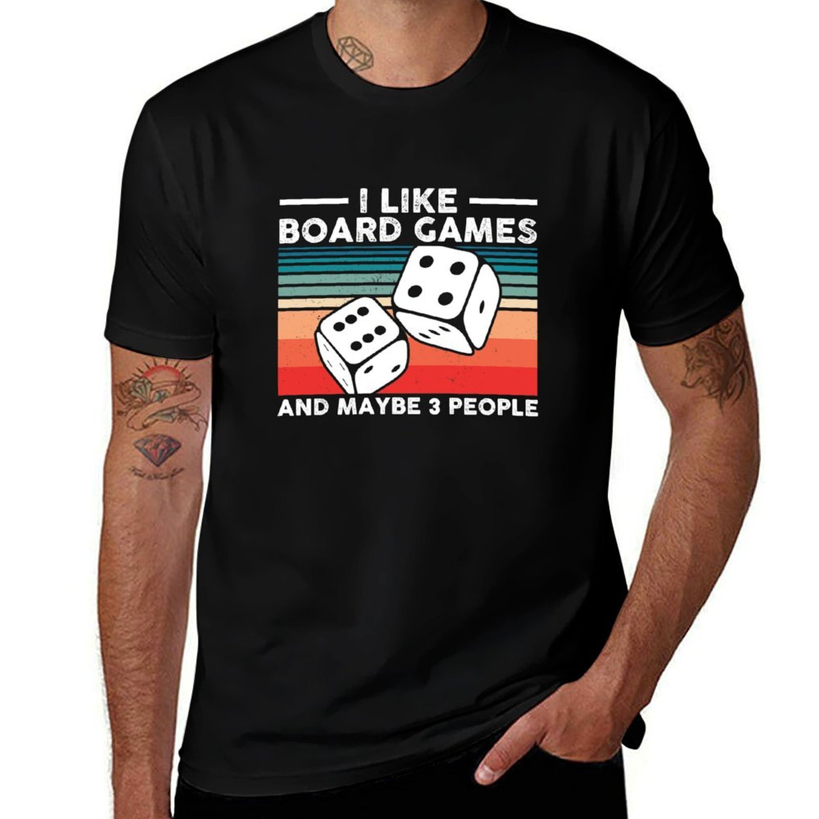 Board Game Quote - I Like Board Games And Maybe