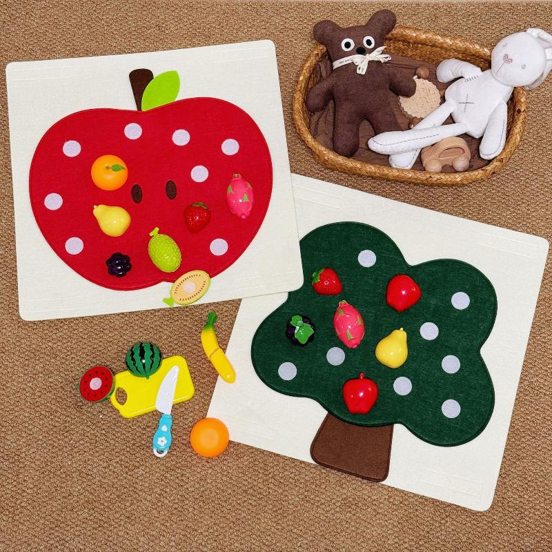 Board Game Quote - 1Set Fruits Pretend Play Kitchen Games