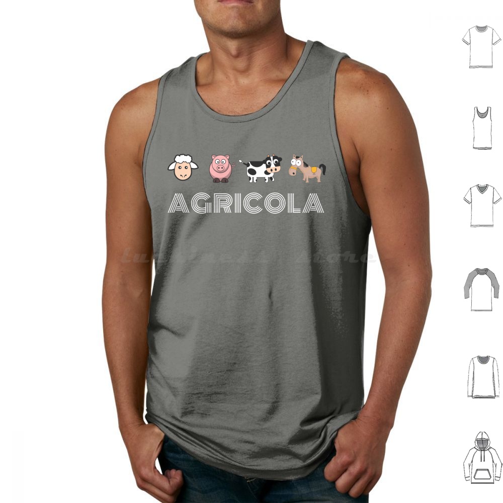 Board Game Geek - Board Game-Agricola Tank Tops Vest Sleeveless
