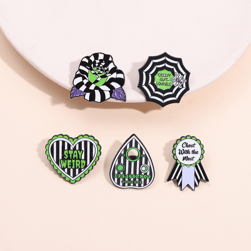 Chost With The Most Enamel Pin - Board Game Horror review and price