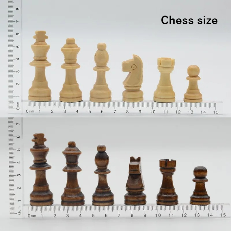 Round Solid Wood Magnetic Ches - Magnetic Travel Chess review and price