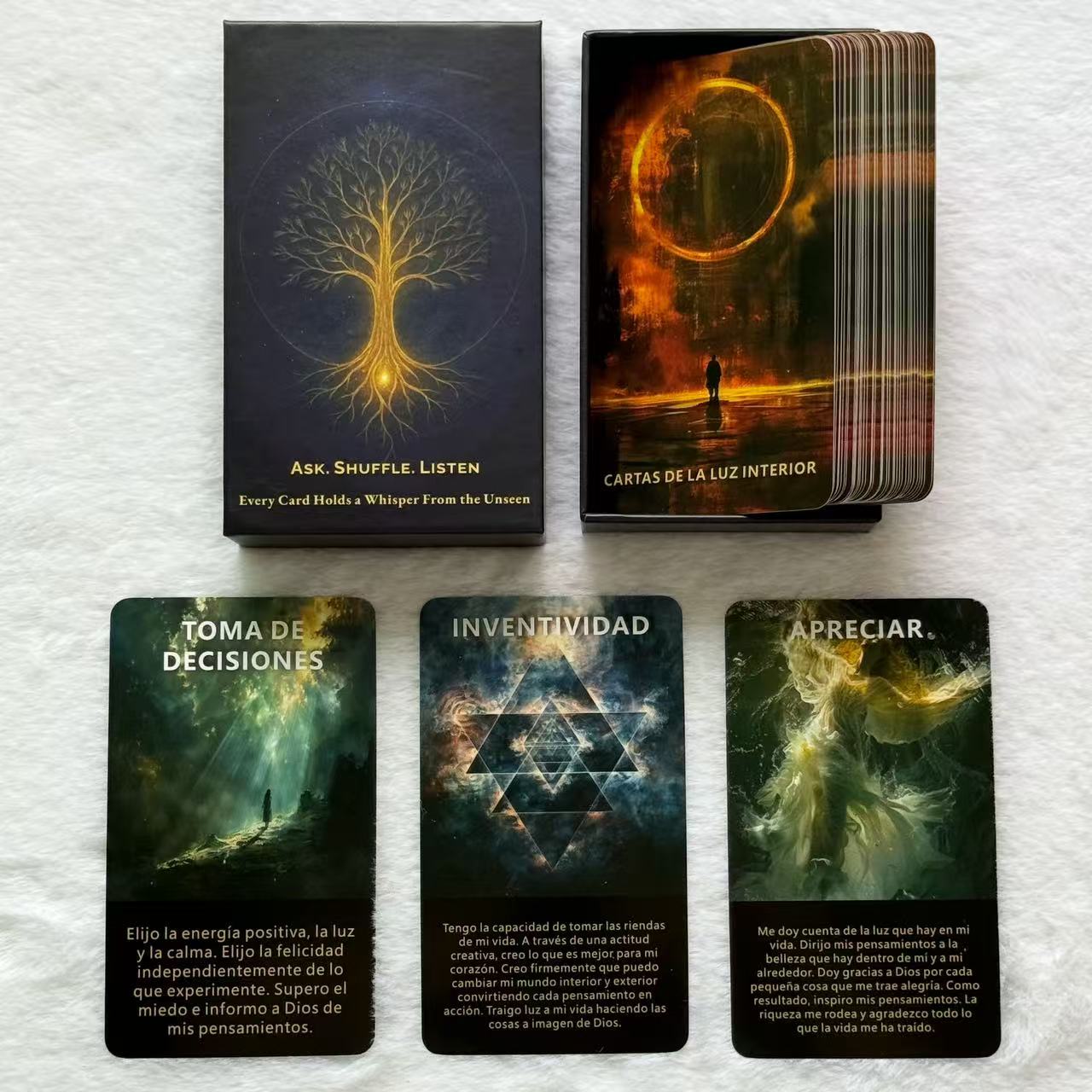 Spanish Oracle Deck, Inner Sun - Board Game Love Letter review and price