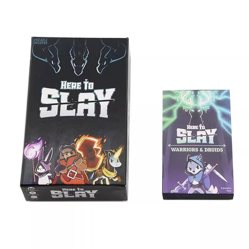 Unstable Games Slay Sleigh Fig - Board Game Here To Slay review and price