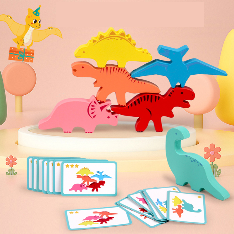 Wooden Balance Blocks Toys For - Board Game Nature review and price