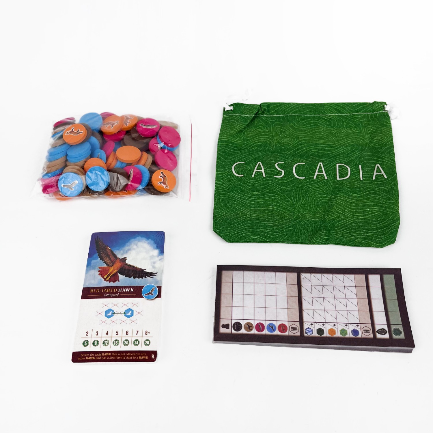 Cascadia Boardgame | Strategic - Board Game Harmonies review and price