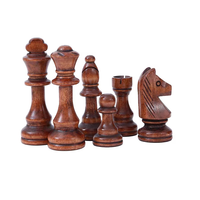 32 Pieces Wooden Chess King He - Magnetic Travel Chess review and price