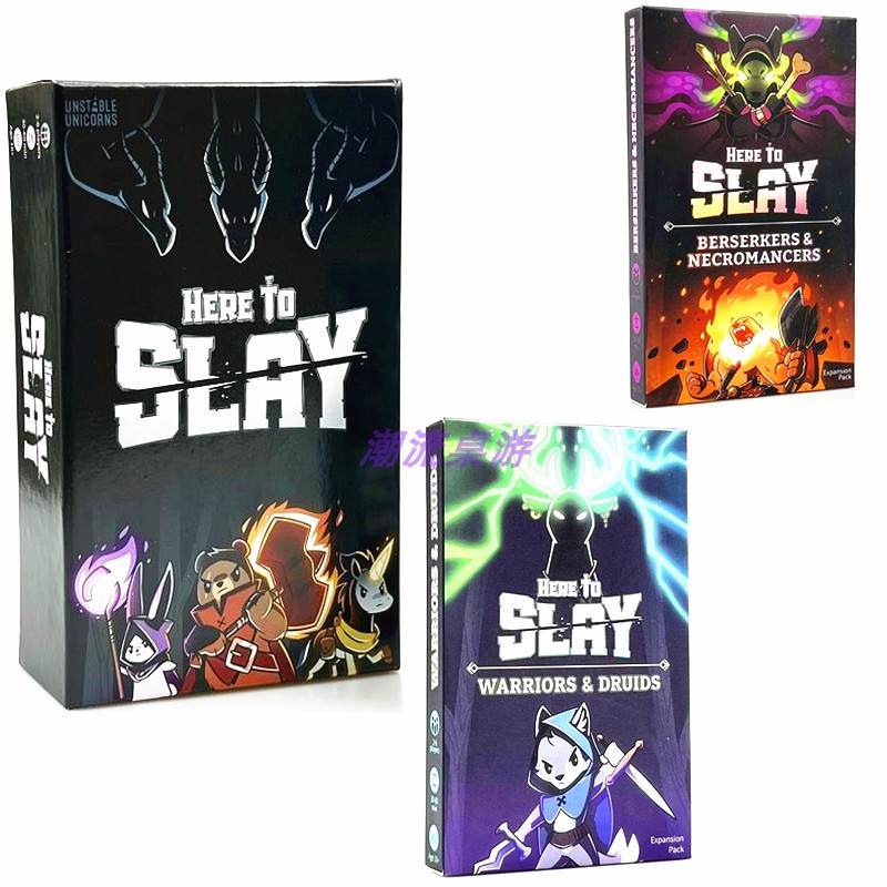 English Version Here To Slay S - Board Game Here To Slay review and price