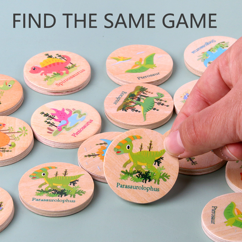 Memory Game Dinosaur Matching  - Board Game Nature review and price