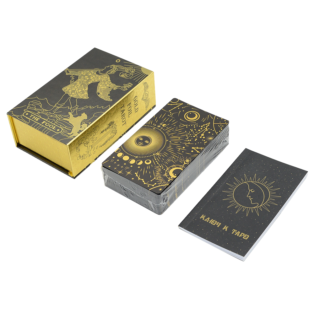Gold Foil Tarot 12x7cm Russian - Board Game Uno review and price